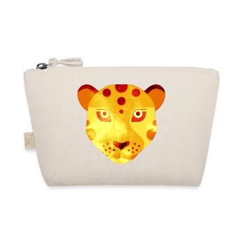 Leopard - Bio-Täschchen - Natur - Vorne