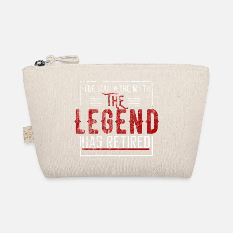The legend has retired retirement gift grandpa Organic Pouch