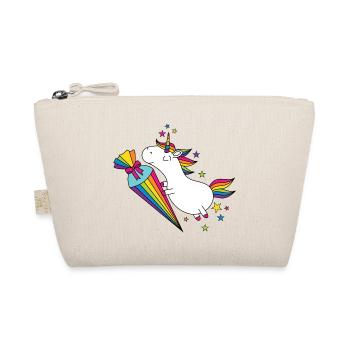 Unicorn School School School Sugar Cone - Organic Pouch - nature - Front