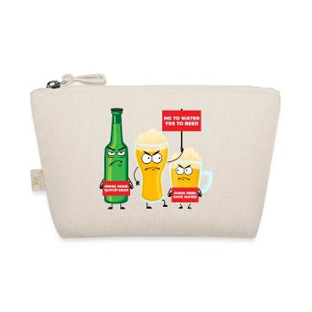 Save Water Drink Beer - Bio-Täschchen - Natur - Vorne