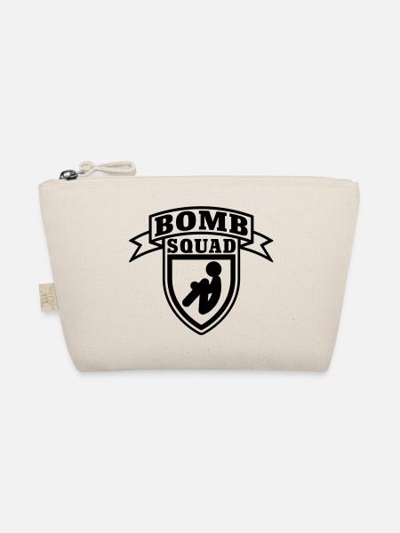 Bomb Squad - Organic Pouch - nature - Front