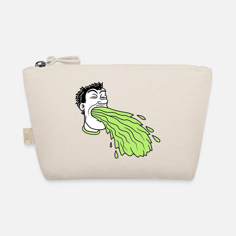 erbrochenes kotzen strahl uebel krank erbrechen ek Bio-Täschchen