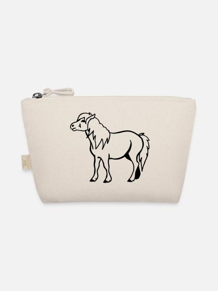 Pony Pferdchen - Bio-Täschchen - Natur - Vorne