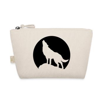 mond wolf - Bio-Täschchen - Natur - Vorne