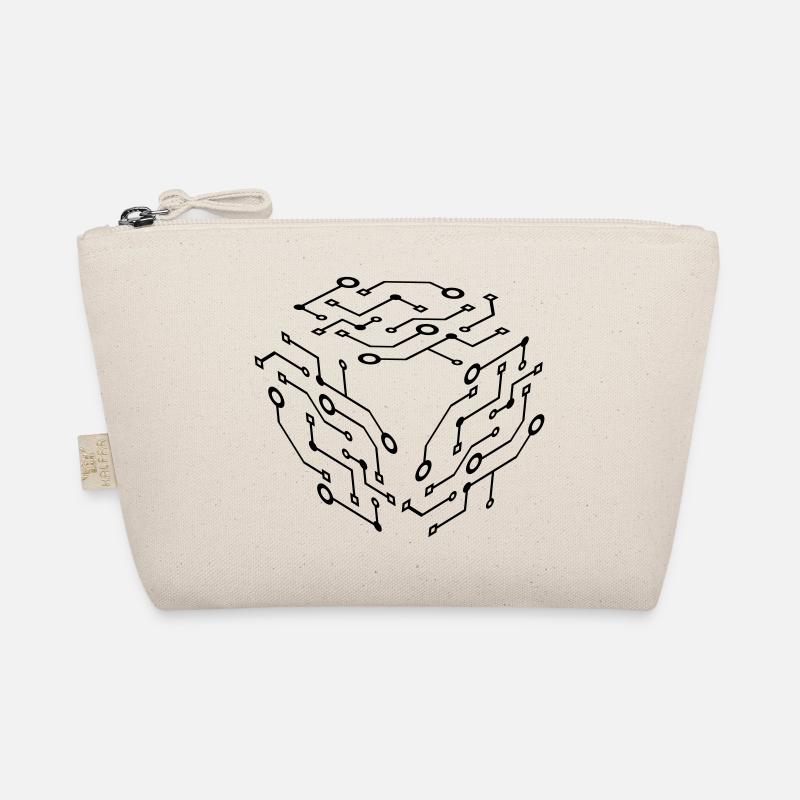 Cool Pattern Logo Circuit Fil Puce De Données Trousse biologique