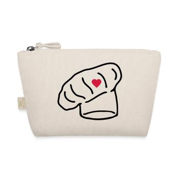 hat cook heart_g1 - Organic Pouch - nature - Front