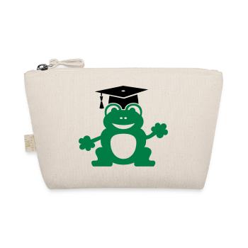 Frog Doctorate Medical Hat Veterinary Medicine - Organic Pouch - nature - Front