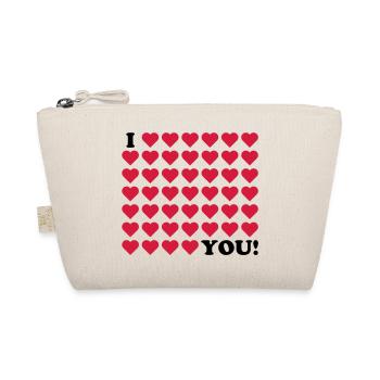 mariage d'amour de jour de valentines - Trousse biologique - nature - Devant