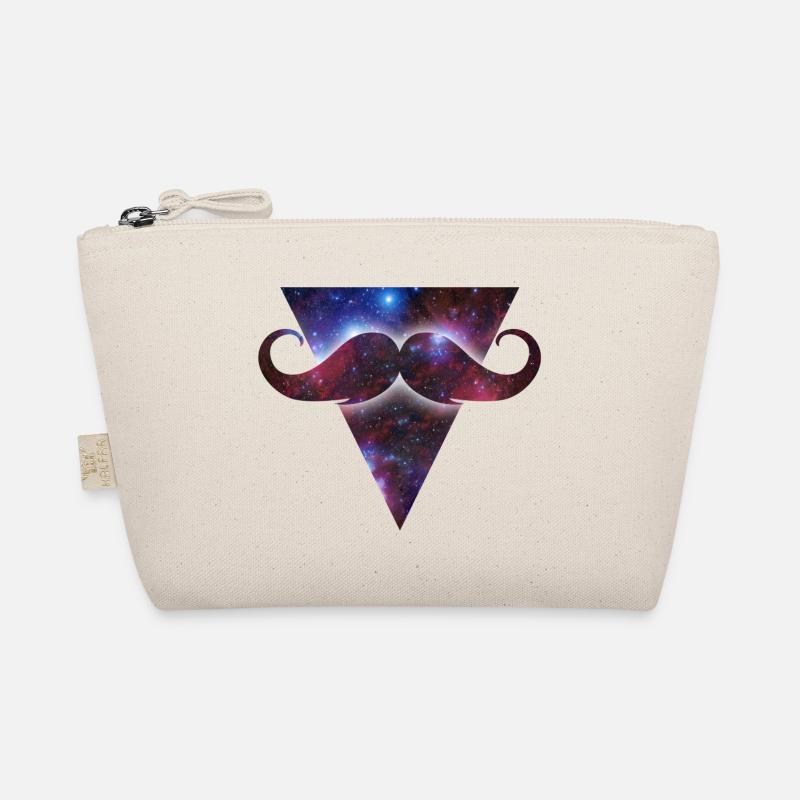 mustache universe - Organic Pouch - nature