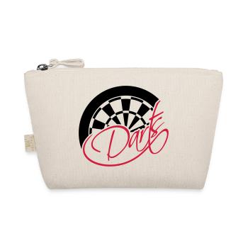 Darts Board Logo Design - Organic Pouch - nature - Front