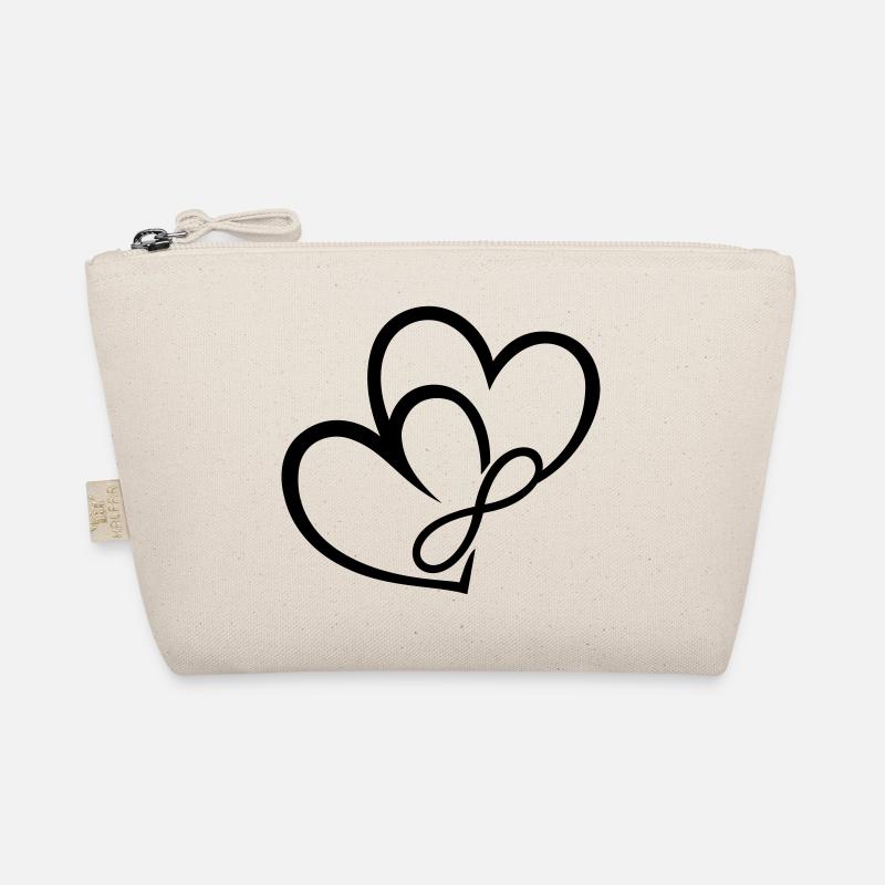 Deux cœurs Infinite Love Amour Infini Trousse biologique