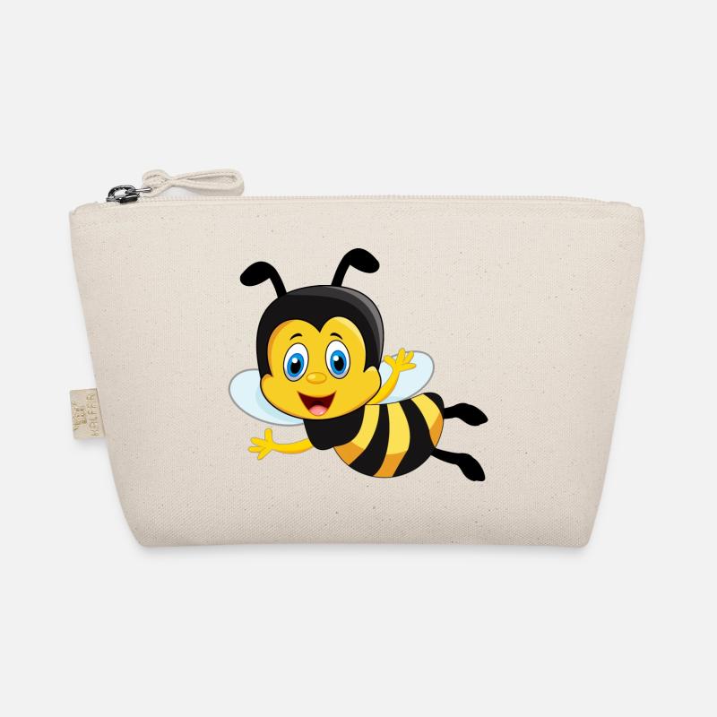 Bee cute cute gift Organic Pouch