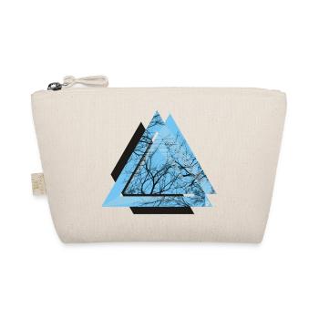 AD Triangle Black - Organic Pouch - nature - Front