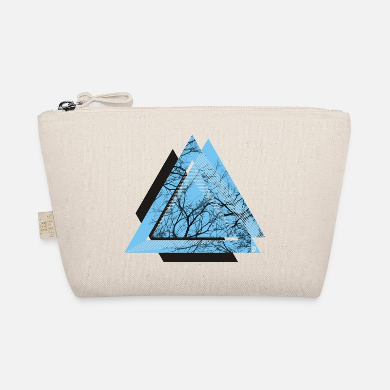 AD Triangle Black Bio-Täschchen