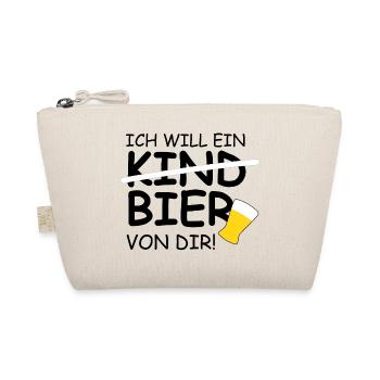 Ich will ein Bier von dir | Malle Mallorca Party - Bio-Täschchen - Natur - Vorne