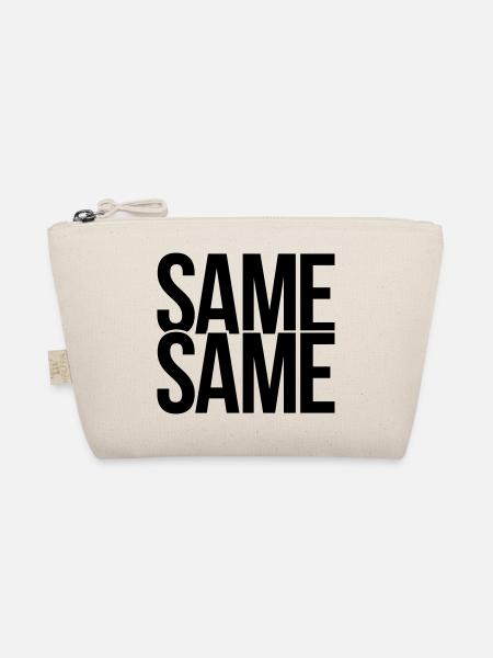 same same - Bio-Täschchen - Natur - Vorne