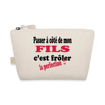 Mon fils la perfection 111 - Bio-Täschchen - Natur - Vorne