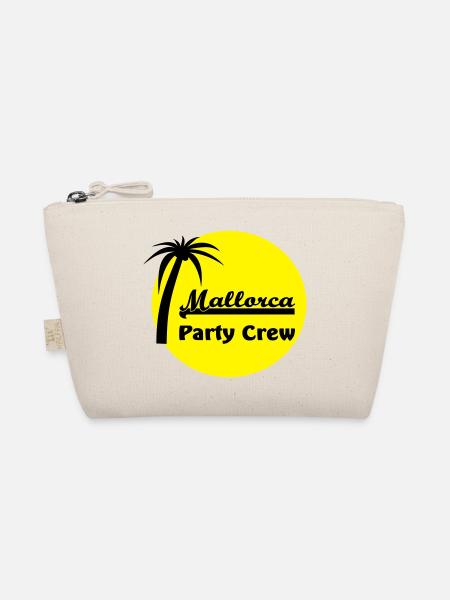 Mallorca Party Crew T-Shirts - Bio-Täschchen - Natur - Vorne