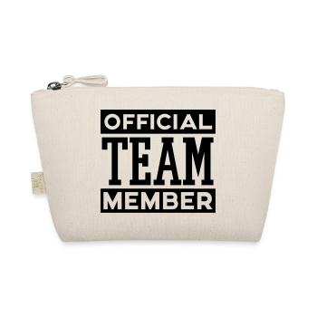 OFFICIAL TEAM MEMBER - Bio-Täschchen - Natur - Vorne