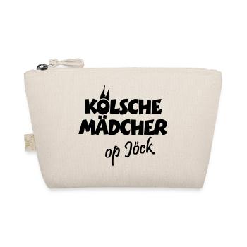 Kölsche Mädcher op Jöck Köln Kölnerinnen auf Tour - Bio-Täschchen - Natur - Vorne