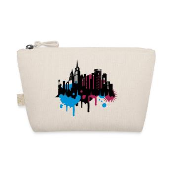 City stencil art New York City Graffiti - Organic Pouch - nature - Front
