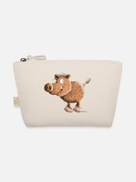 Sie haben ein wildes Wildschwein - Bio-Täschchen - Natur