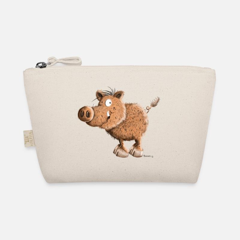 Sie haben ein wildes Wildschwein - Bio-Täschchen - Natur