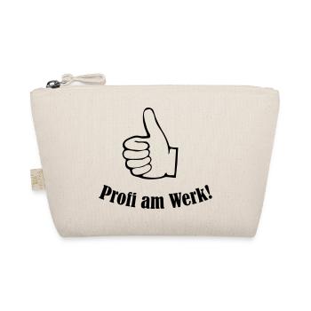 profi_am_werk_01 - Bio-Täschchen - Natur - Vorne