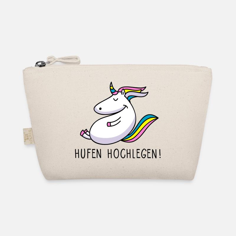 Hufen hochlegen - Bio-Täschchen - Natur