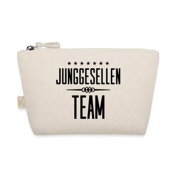junggesellen team - Bio-Täschchen - Natur - Vorne