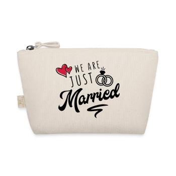 we are just married - Bio-Täschchen - Natur - Vorne