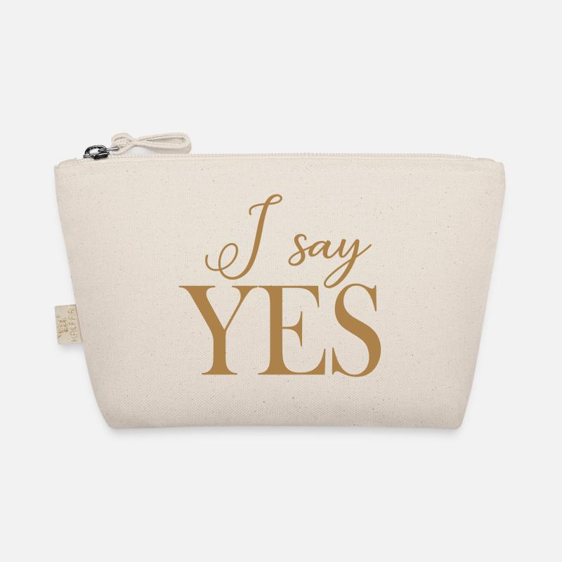 i_say_yes we say party 1 - Bio-Täschchen - Natur
