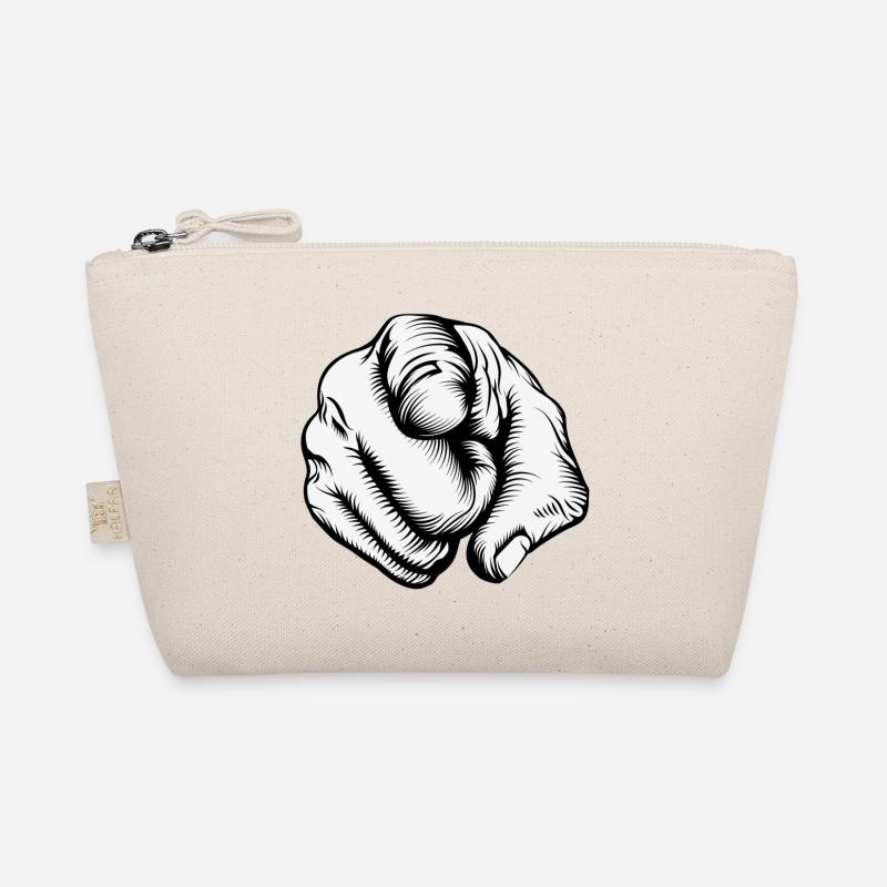 Index finger points at you Organic Pouch