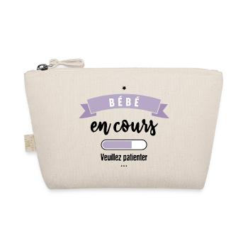 Bebe en cours veuillez patienter - Trousse biologique - nature - Devant