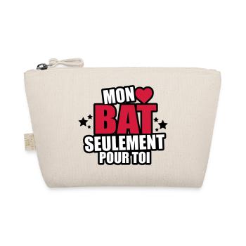mon coeur bat seulement pour toi - Trousse biologique - nature - Devant