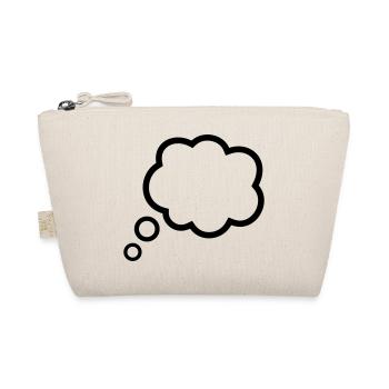Thinking Bubble Comic Thought Bubble Bubble Thoughts - Organic Pouch - nature - Front