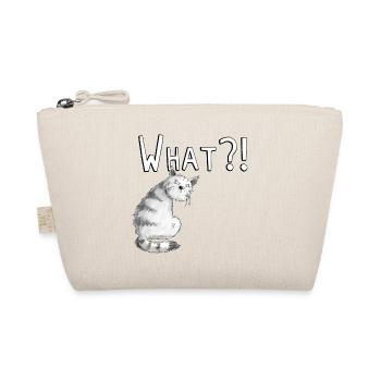 Motif de chat I chat ennuyé avec dire je - Trousse biologique - nature - Devant