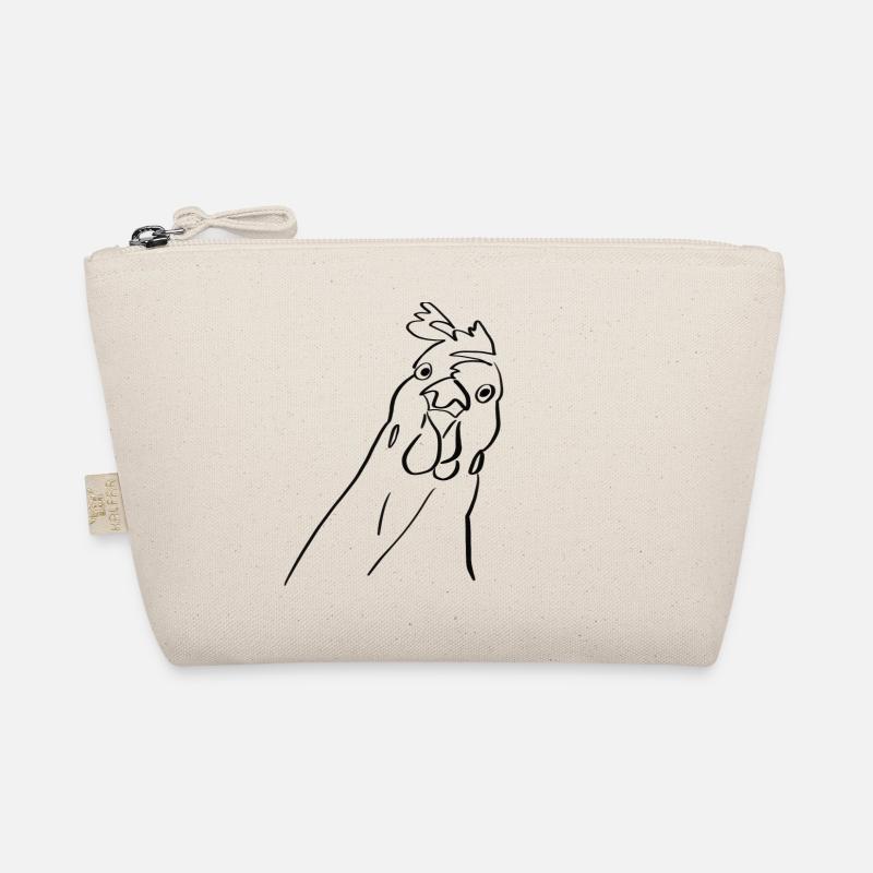 guckendes Huhn Bio-Täschchen