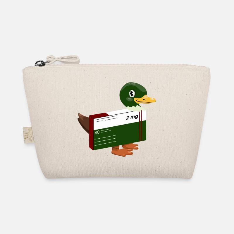 Funny duck - Organic Pouch - nature