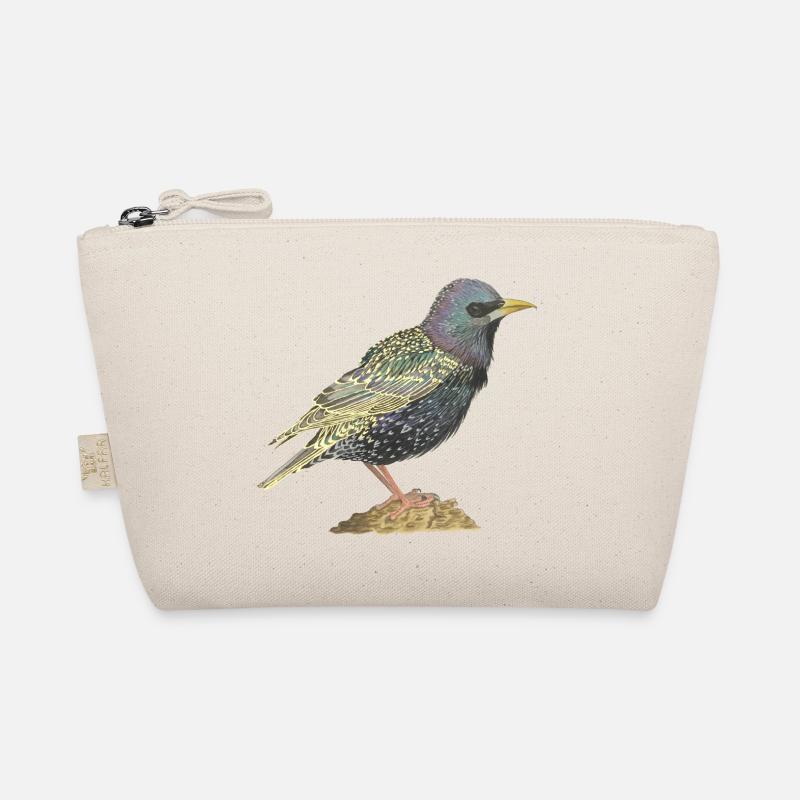 Star Vogel starling Bio-Täschchen