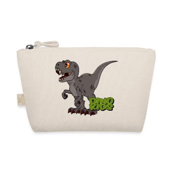 T-Rex Baby - Bio-Täschchen - Natur - Vorne