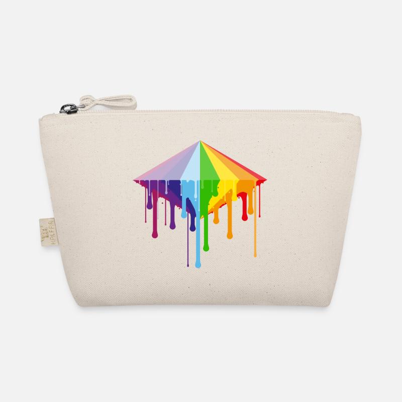Melting Rainbow Diamond Organic Pouch