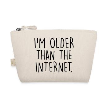 Older than the internet - Organic Pouch - nature - Front