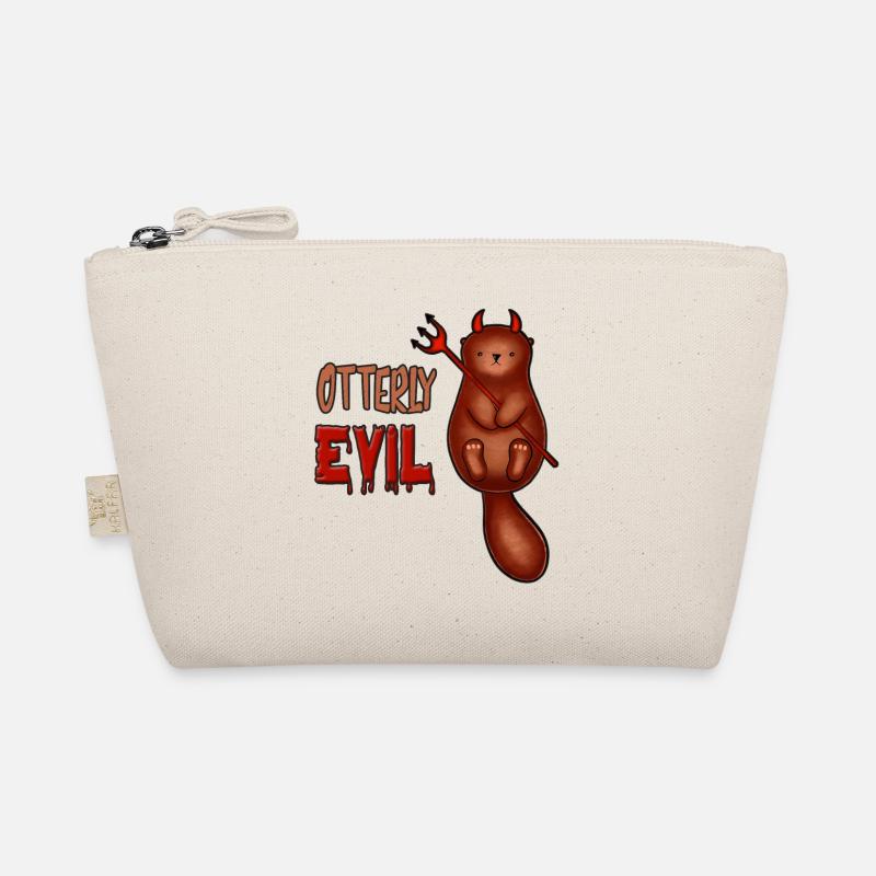Otterly Evil Otter Pun Bio-Täschchen