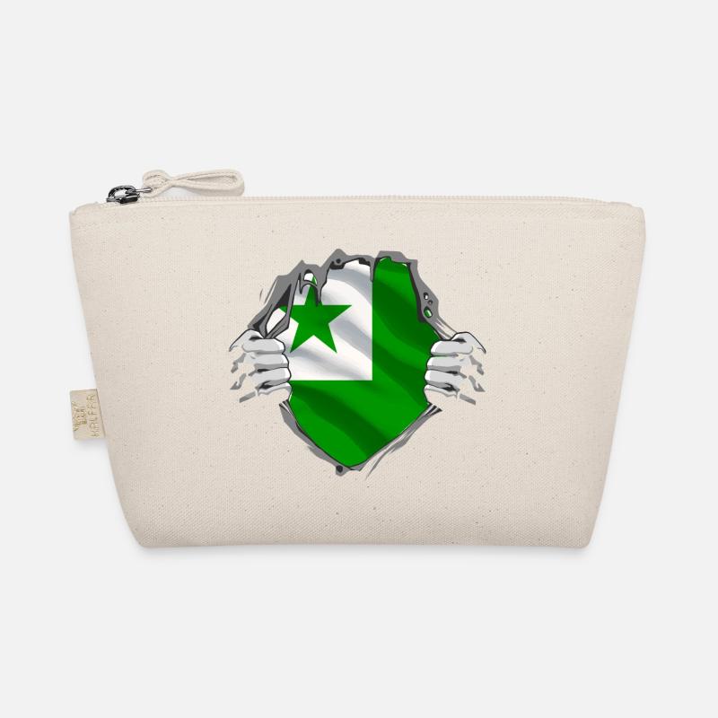 Esperanto ist die Sprache der Freundschaft. - Bio-Täschchen - Natur