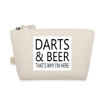 Darts Dart - Bio-Täschchen - Natur - Vorne