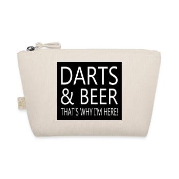 Darts Dart - Bio-Täschchen - Natur - Vorne