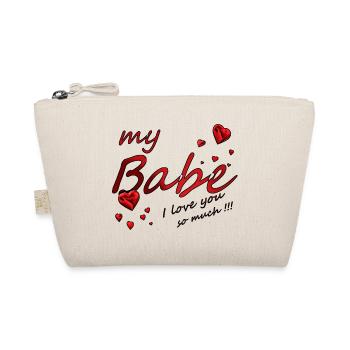 ma chérie je t'aime tellement - Trousse biologique - nature - Devant