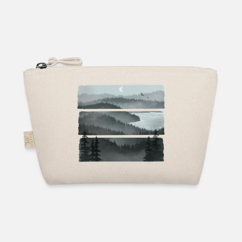 Neblige Aussicht Bio-Täschchen