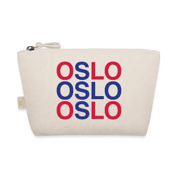 OSLO Norwegian Flag - Norwegen - Norway - Bio-Täschchen - Natur - Vorne